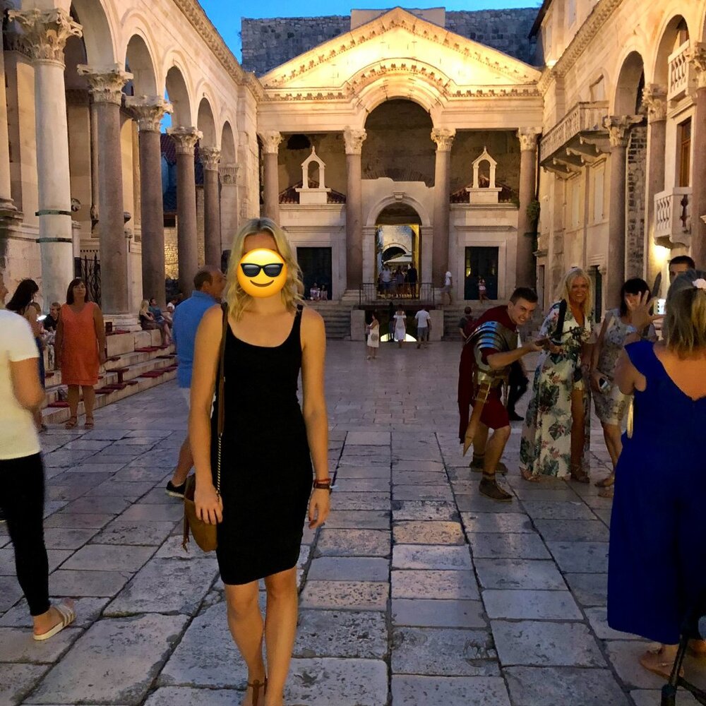 h&m ribbed dress